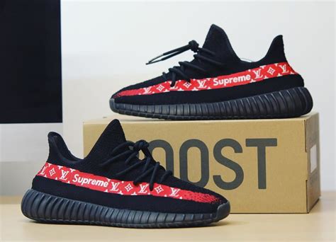 kanye louis vuitton sneakers|louis vuitton deadpool yeezys.